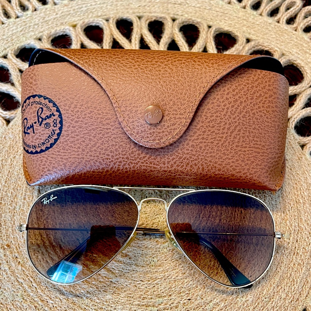 RayBan aviator sunglasses
